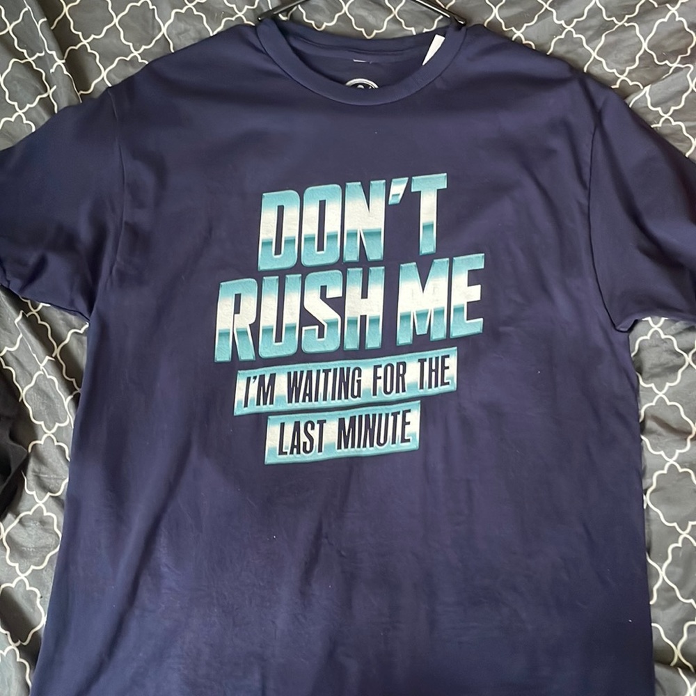 Navy blue shirt